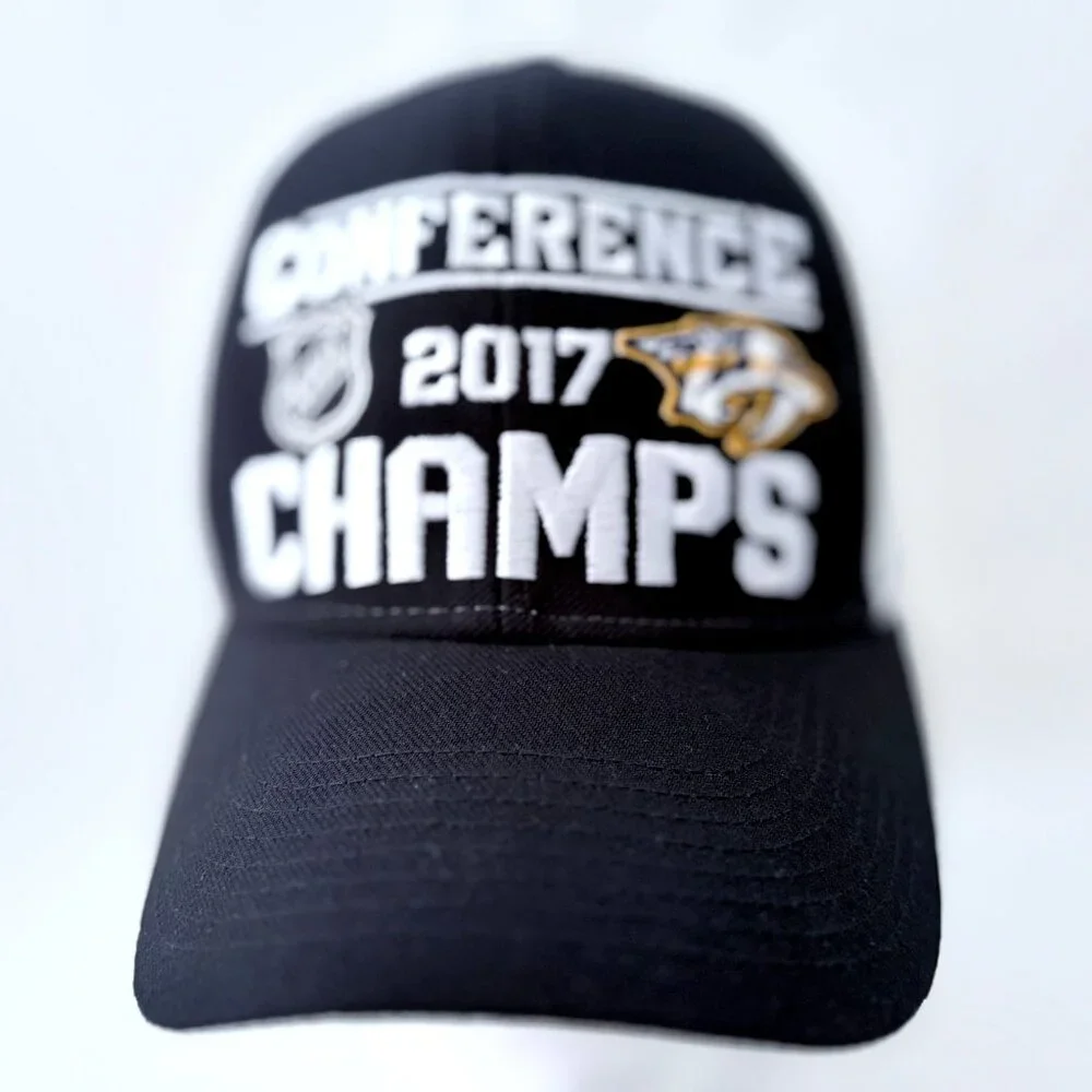 NHL Nashville Predators 2017 Western Conference Champions Reebok‎ Snapback Hat